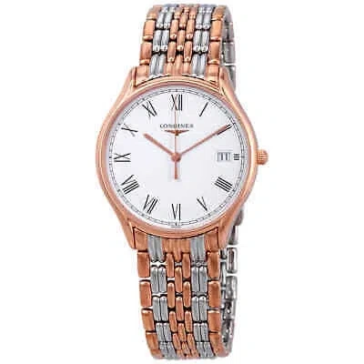 Pre-owned Longines Lyre White Women's Watch - L4.759.1.11.7