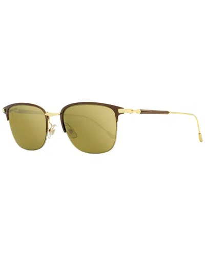 Longines Male Lg0022 Sunglasses In Gold
