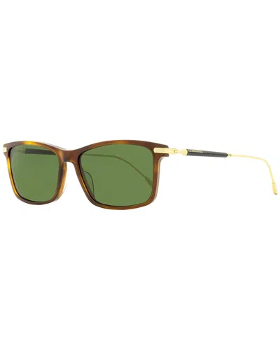 Longines Male Lg0023 Sunglasses In Brown