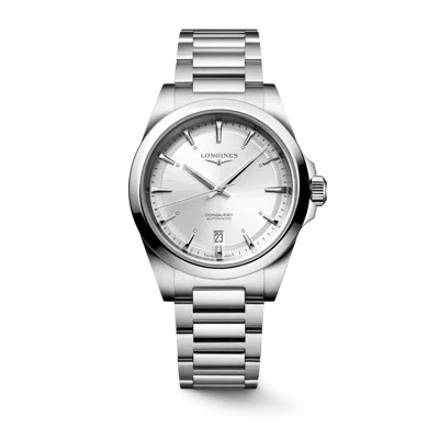 Longines Man  Automatic Conquest L37204726 In White