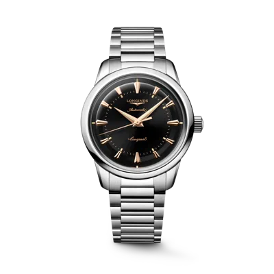 Longines Man  Conquest Heritage L16494526 In Black