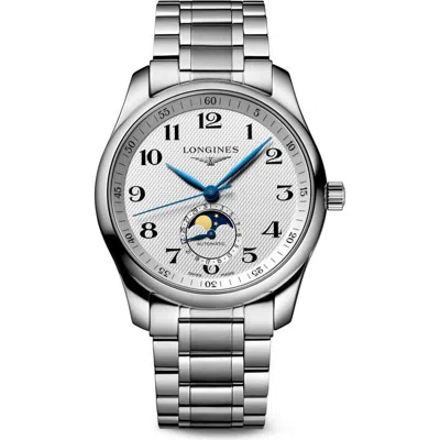 Longines Master Automatic Bracelet Watch, 40mm In White