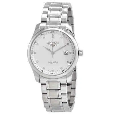 Pre-owned Longines Master Automatic Diamond White Dial Men's Watch L27934776