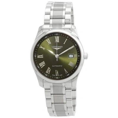 Longines Master Automatic Green Dial Men's Watch L2.793.4.09.6 In Metallic