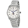 LONGINES LONGINES MASTER AUTOMATIC MOONPHASE SILVER DIAL MEN'S WATCH L29094786