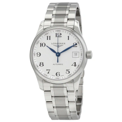 Longines Master Automatic Silver Dial Ladies Watch L2.357.4.78.6 In Metallic