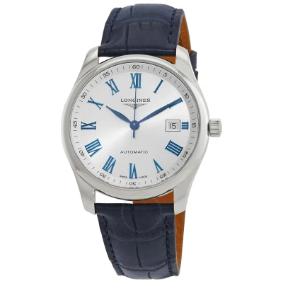 Longines Master Automatic Silver Dial Men's Watch L2.793.4.79.2 In Blue