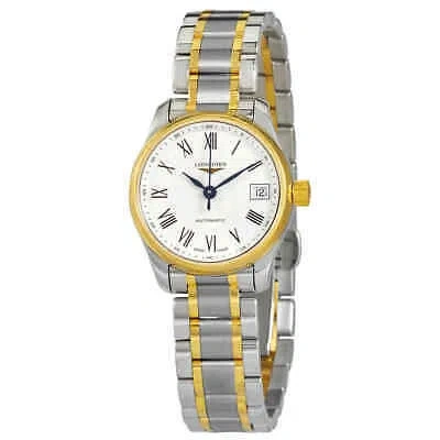 Pre-owned Longines Master Automatic White Dial Ladies Watch L2.128.5.11.7