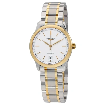 Longines Master Automatic White Dial Men's Watch L26285127 In Gold / Gold Tone / White / Yellow