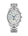 Longines Master Chronograph, 40mm In Silver