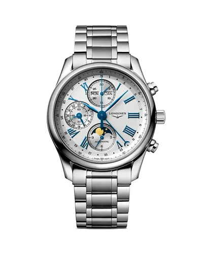 Longines Master Chronograph, 40mm In Metallic