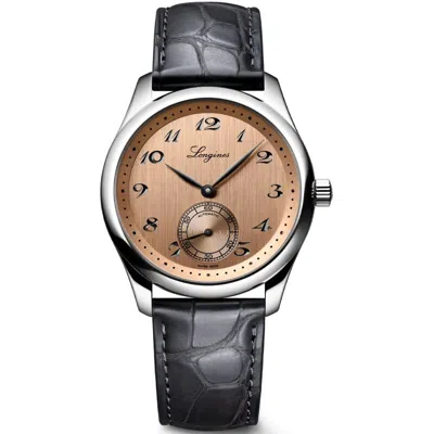 Pre-owned Longines Master Collection 38.50mm Salmon Dial Men's Watch L28434932