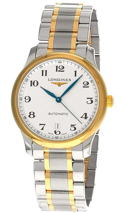 Pre-owned Longines Master Collection 38.5mm Auto Yellow-gold Ss Men's Watch L2.628.5.78.7