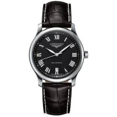 Longines Master Collection Automatic 38.5mm Men's Watch L2.628.4.51.7 In Black