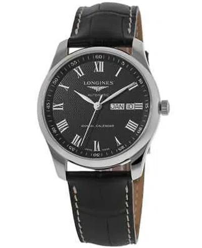 Pre-owned Longines Master Collection Automatic 40mm Black Men's Watch L2.910.4.51.7