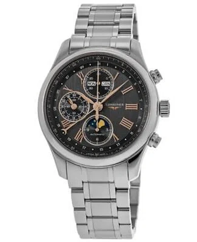 Pre-owned Longines Master Collection Moonphase Automatic Men's Watch L2.673.4.61.6