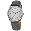 Longines Master Collection Automatic 40mm Silver Dial Leather Strap Men's Watch L2.793.4.73.2 In Silver