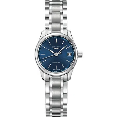 LONGINES LONGINES MASTER COLLECTION AUTOMATIC BLUE DIAL LADIES WATCH L2.128.4.92.6