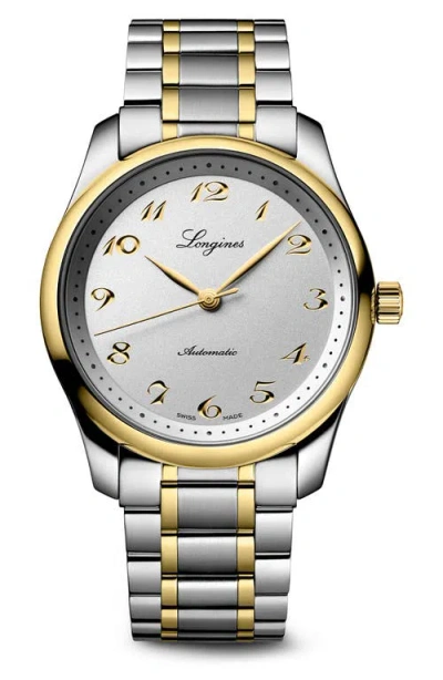 Longines Master Collection Automatic Bracelet Watch, 40mm In Silver