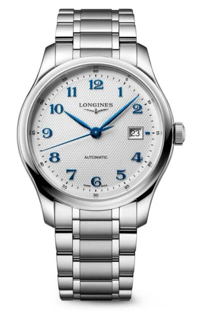 Longines Master Collection Automatic Bracelet Watch, 41mm In Black