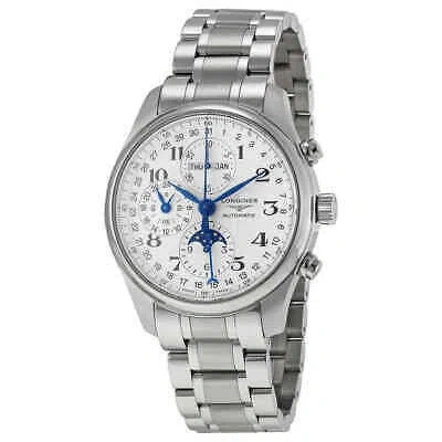 Pre-owned Longines Master Collection Automatic Chronograph Men's Watch L27734786