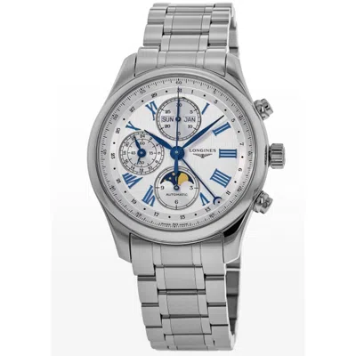Longines Master Collection Automatic Chronograph Silver Dial Steel Men's Watch L2.773.4.71.6