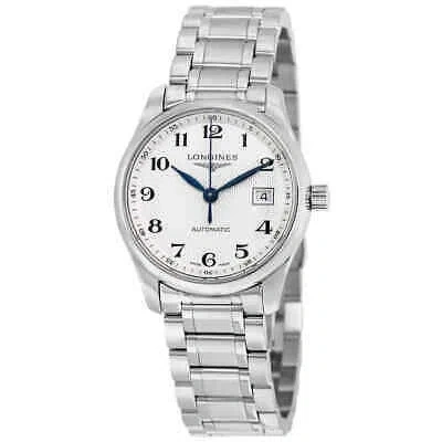 Pre-owned Longines Master Collection Automatic White Dial Ladies Watch L22574786