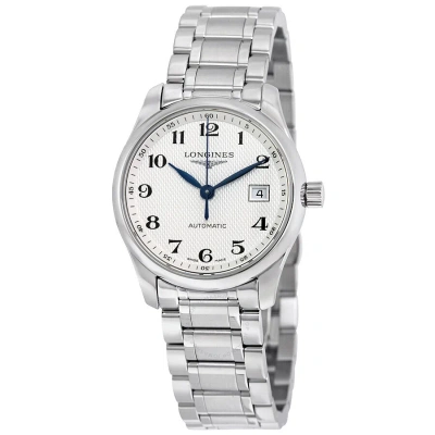 Longines Master Collection Automatic White Dial Ladies Watch L22574786 In Gray