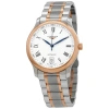 LONGINES LONGINES MASTER COLLECTION AUTOMATIC WHITE DIAL MEN'S WATCH L2.628.5.19.7