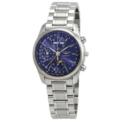 Longines Master Collection Complete Calendar Chronograph Automatic Blue Dial Men's Watch L26734926