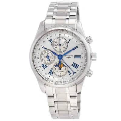 Pre-owned Longines Master Collection Silver Men's Watch - L2.773.4.71.6