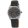 Longines Master Automatic Special Edition Grey Dial Leather Strap Men's Watch In Gray