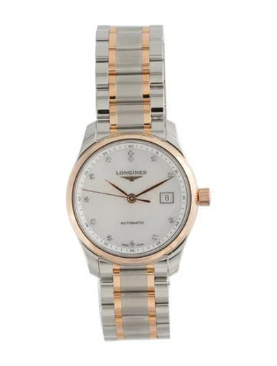 Pre-owned Longines Master Collection Watch, 29mm In Multi