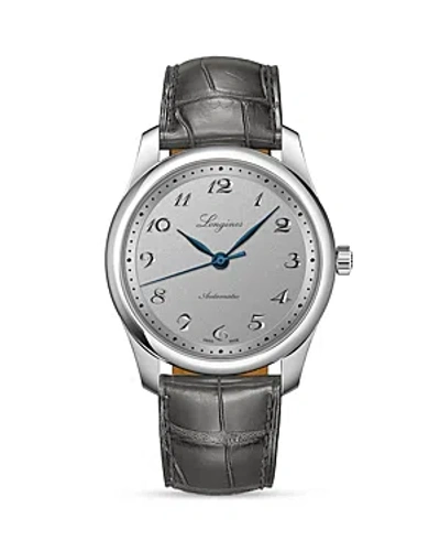 Longines Master Collection Watch, 40mm In Gray