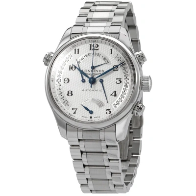 Longines Master Retrograde Automatic Silver Dial Men's Watch L2.716.4.78.6 In Metallic