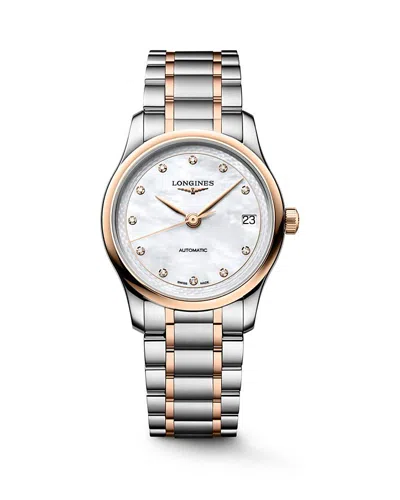 Longines Master Watch, 34mm In Multi