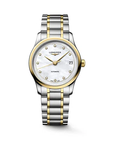 Longines Master Watch, 34mm In Multi