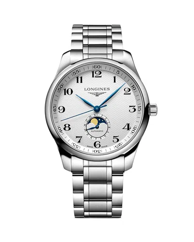 Longines Master Watch, 42mm In Silver