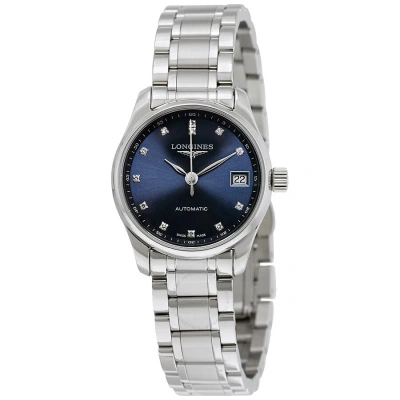 Longines Masters Collection Automatic Ladies Watch L2.128.4.97.6 In Blue