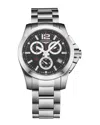 Longines Men's Conquest Watch In Metallic