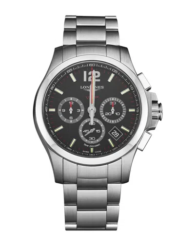Longines Men's Conquest Watch In Metallic