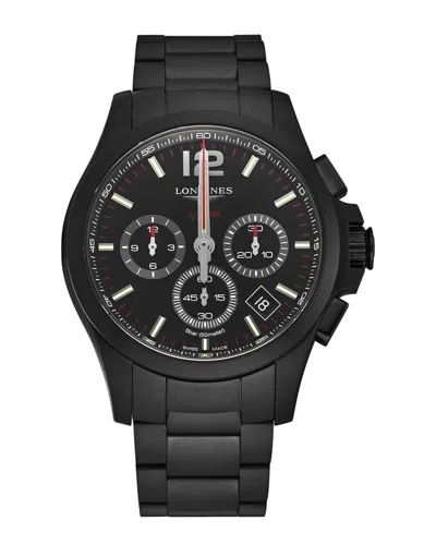 Longines Men's Conquestvhp Watch In Black