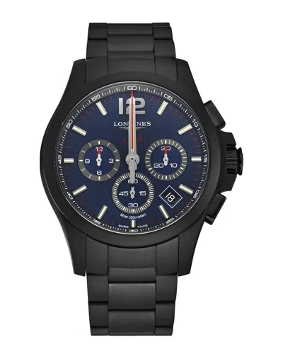 Longines Men's Conquestvhp Watch In Black