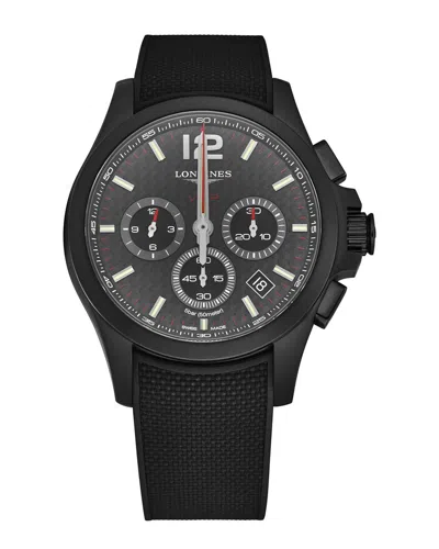Longines Men's Conquestvhp Watch In Black