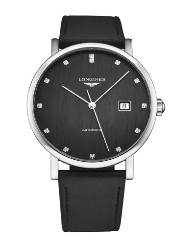 Longines Men's Elegant Diamond Watch, Circa 2020s