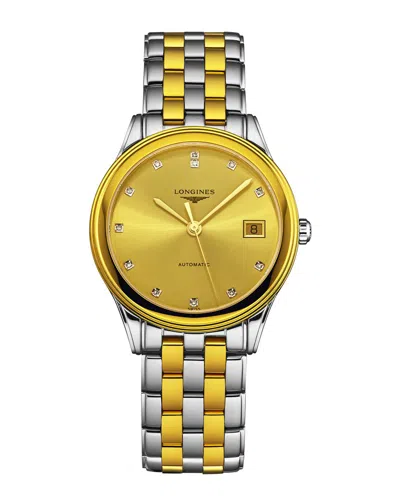 LONGINES LONGINES MEN'S FLAGSHIP DIAMOND WATCH