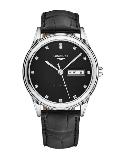 LONGINES LONGINES MEN'S FLAGSHIP DIAMOND WATCH
