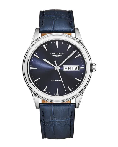 Longines Men's Flagship Watch In Blue