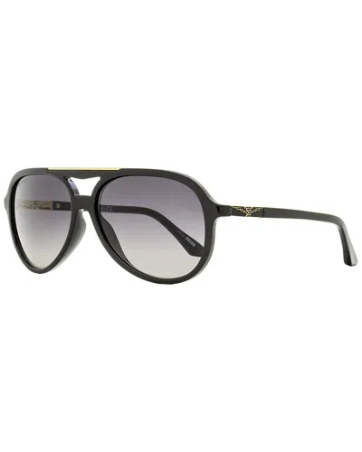 Longines Men's Pilot Sunglasses Lg0003-h 01b Black 59mm