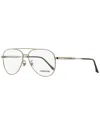 Longines Men's Lg5003 56mm Optical Frames In Black